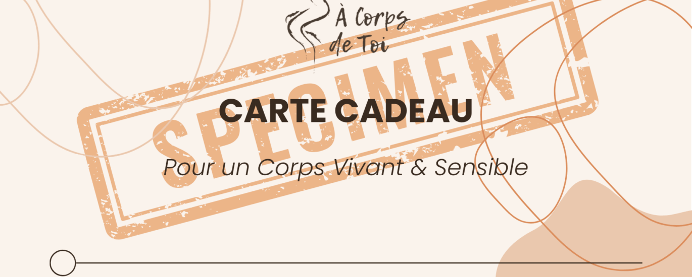 bon cadeau, specimen