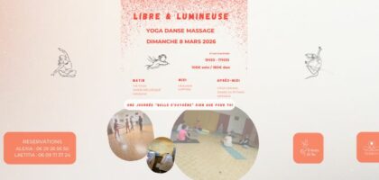 stage, dimanche, girly, yoga, danse, massage, détente