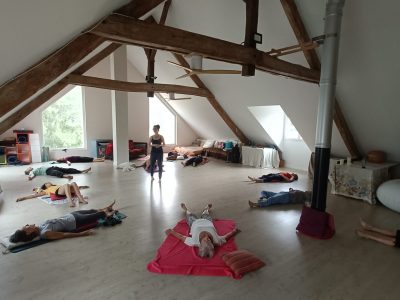 stage été, danse biodynamique, juste être soi, évasion, respiration, rythme, mélodie, thérapie corporelle, créativité, groupe, bienveillance, partage, découverte, nature, racine perchée