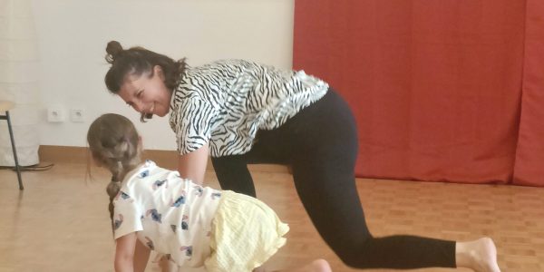 atelier privé enfants, danse biodynamique, carte cadeau, famille